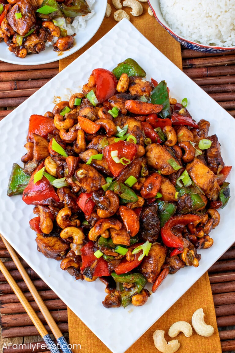 Cashew Chicken - A Family Feast