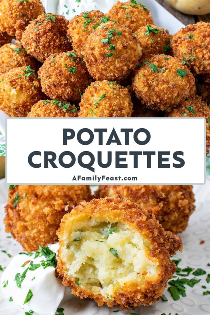 Potato Croquettes - A Family Feast