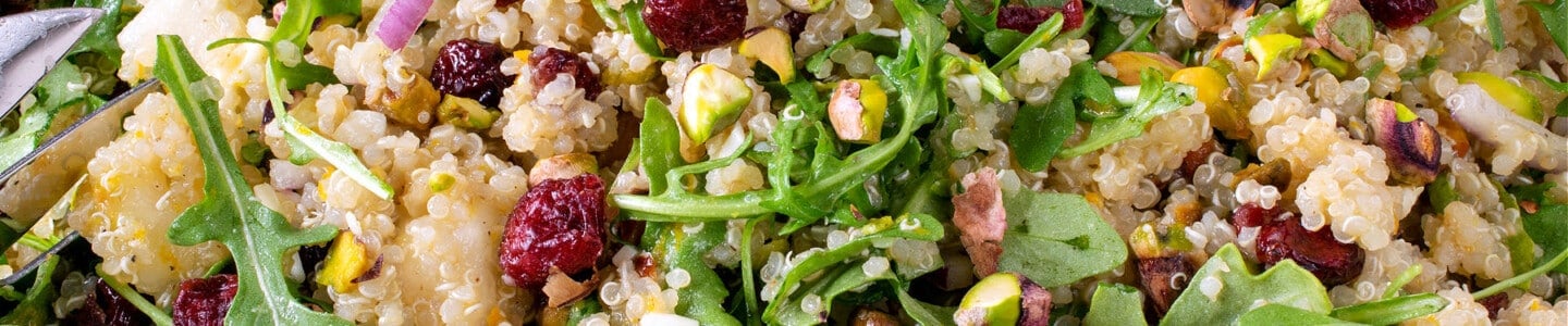 Quinoa Arugula Salad - A Family Feast