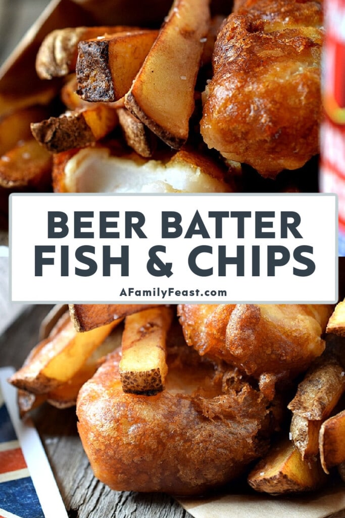 Beer Batter Fish & Chips - A Family Feast