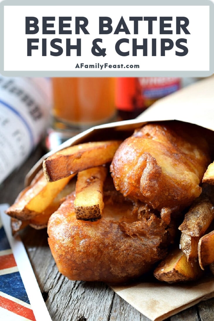 Beer Batter Fish and Chips - A Family Feast®