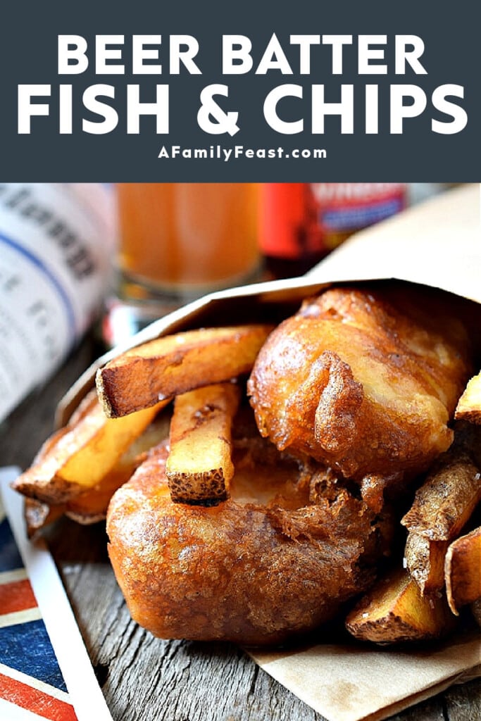 Beer Batter Fish & Chips - A Family Feast