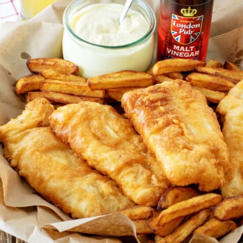 English-Style Fish and Chips - A Family Feast