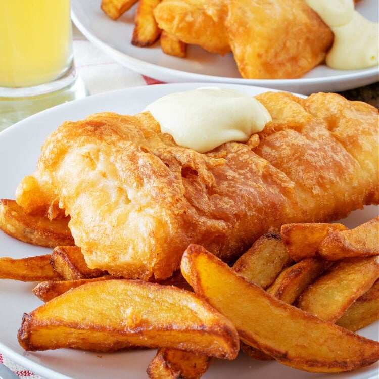 English-Style Fish and Chips - A Family Feast