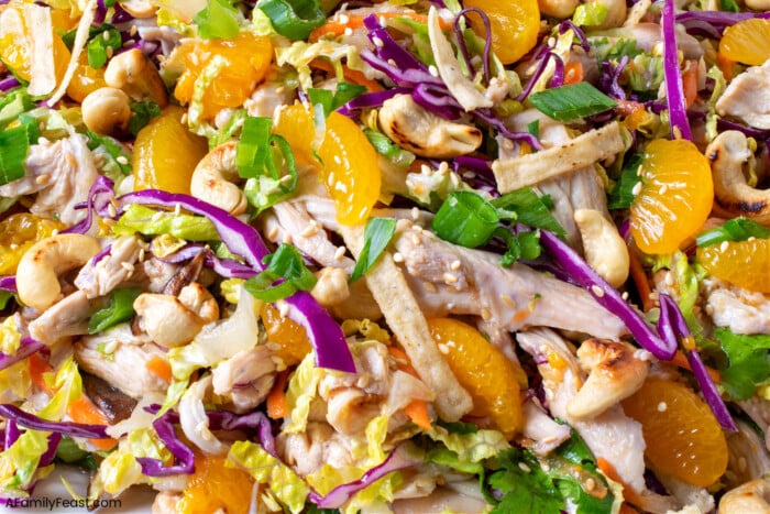 Chinese Chicken Salad - A Family Feast