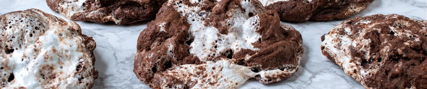 Chocolate Marshmallow Cookies - A Family Feast
