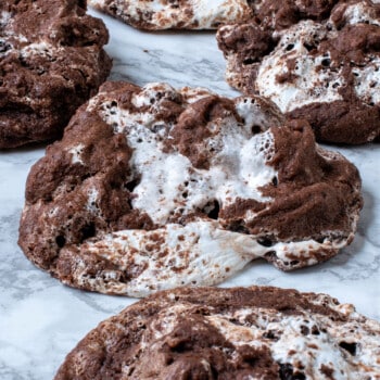 Chocolate Marshmallow Cookies - A Family Feast