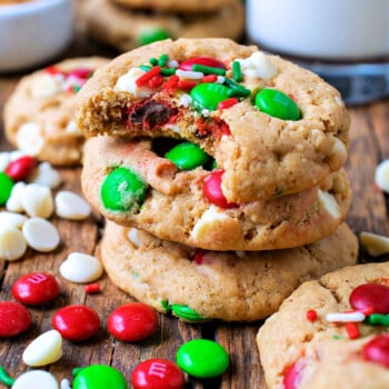 Christmas Monster Cookies - A Family Feast