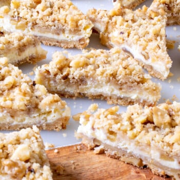 Cream Cheese Crumb Bars - A Family Feast