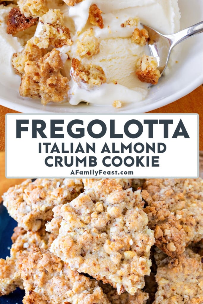 Fregolotta (Italian Almond Crumb Cookie) - A Family Feast