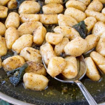 Gnocchi Sage Butter Sauce - A Family Feast