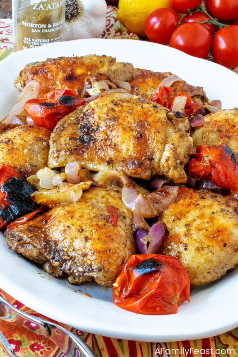 Za'atar Chicken - A Family Feast