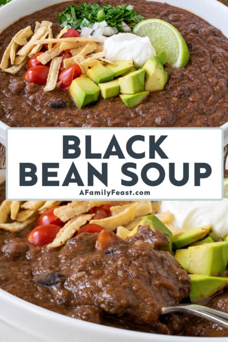 Black Bean Soup - A Family Feast®