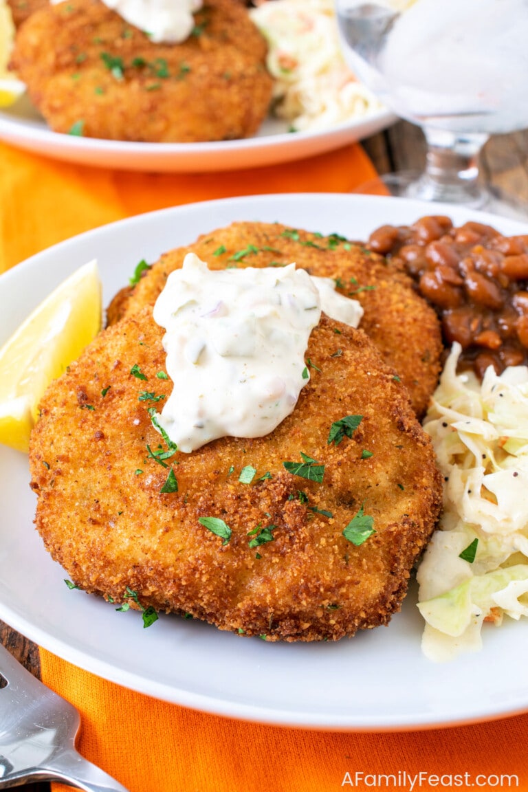 Cod Fish Cakes - A Family Feast