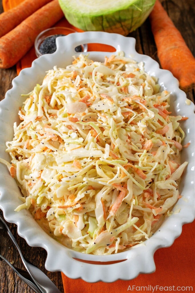 The Best Coleslaw - A Family Feast