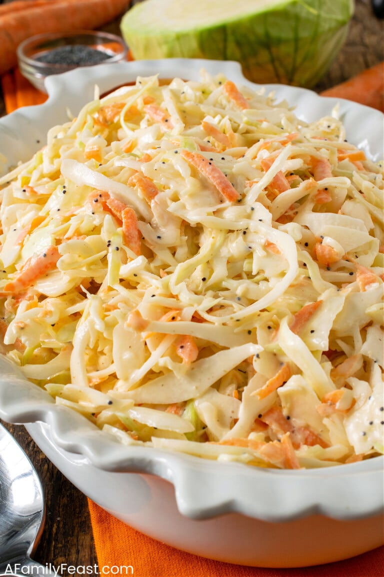 The Best Coleslaw - A Family Feast