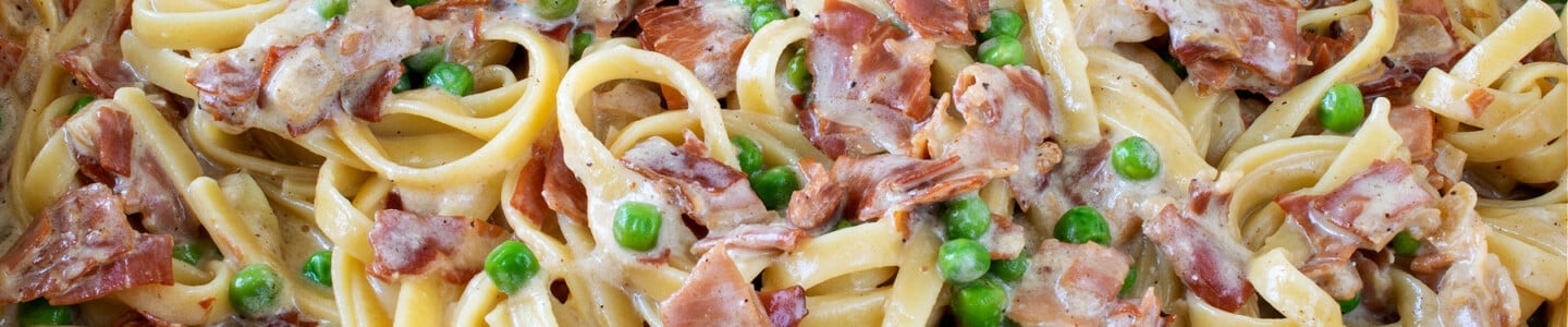 Fettuccine all Papalina - A Family Feast