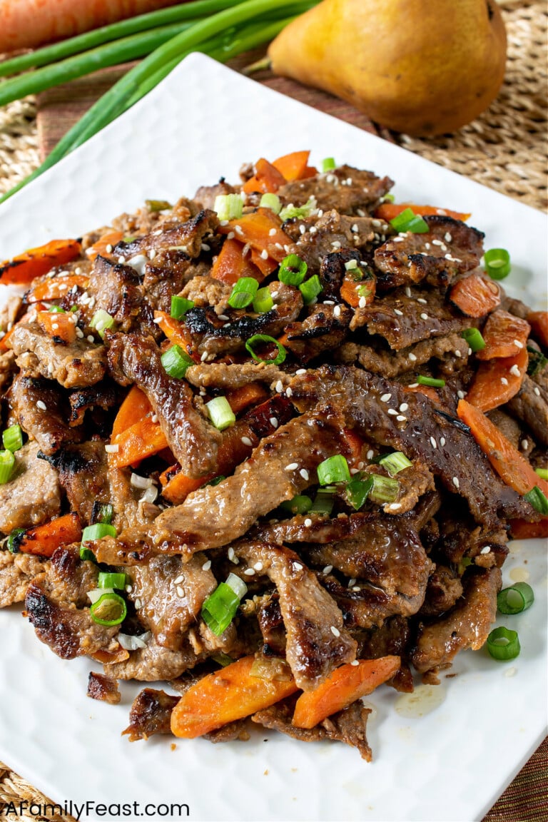 Bulgogi Korean Beef BBQ - A Family Feast