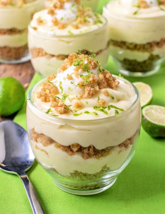 Key Lime Parfaits - A Family Feast