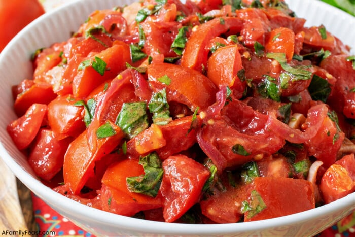 Tomato Salad - A Family Feast