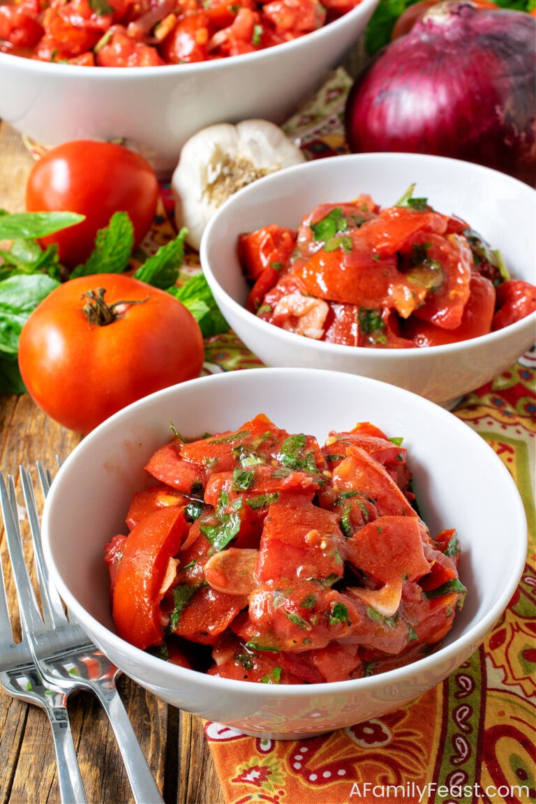 Tomato Salad - A Family Feast