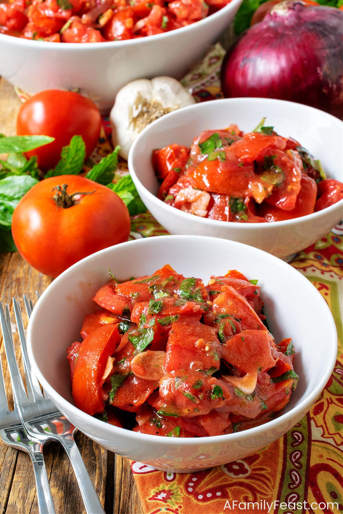 Tomato Salad - A Family Feast