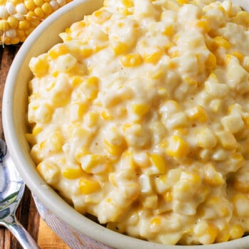 Slow Cooker Creamed Fresh Corn - A Family Feast