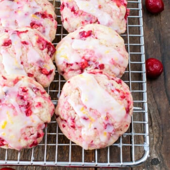 Cranberry Lemon Cookies - A Family Feast