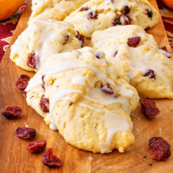 Cranberry Orange Scones - A Family Feast
