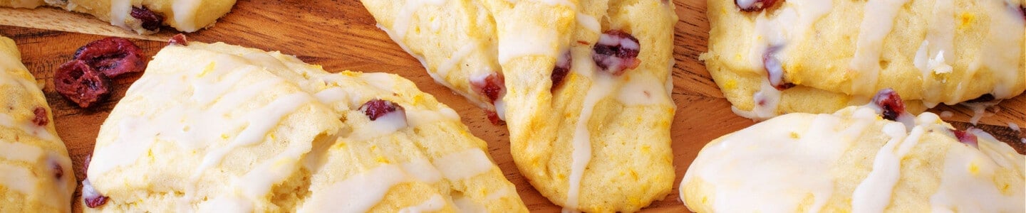 Cranberry Orange Scones - A Family Feast