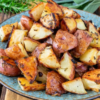 Tuscan Roasted Potatoes - A Family Feast
