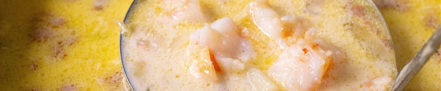 Shrimp Chowder - A Family Feast