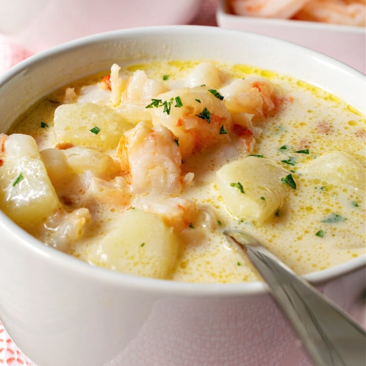 Shrimp Chowder - A Family Feast