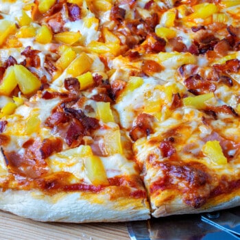 Hawaiian Pizza - A Family Feast