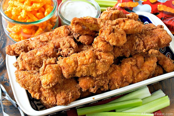 Cheetos Chicken Strips - A Family Feast