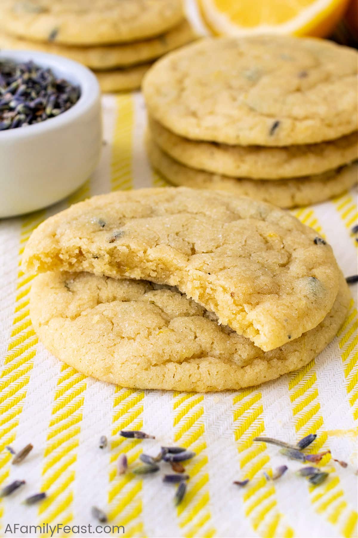 Lemon Lavender Cookies - A Family Feast®