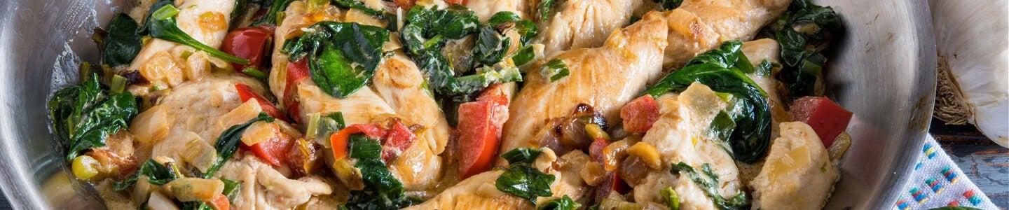 Chicken Tender Saute - A Family Feast