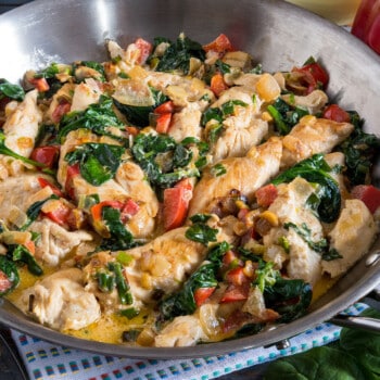 Chicken Tender Saute - A Family Feast