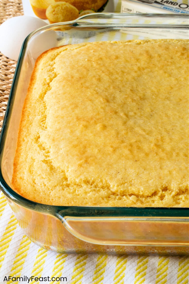 Quick & Easy Cornbread - A Family Feast