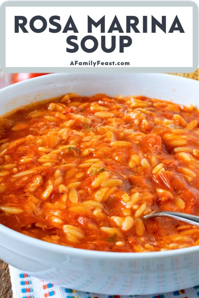 Rosa Marina Soup - A Family Feast