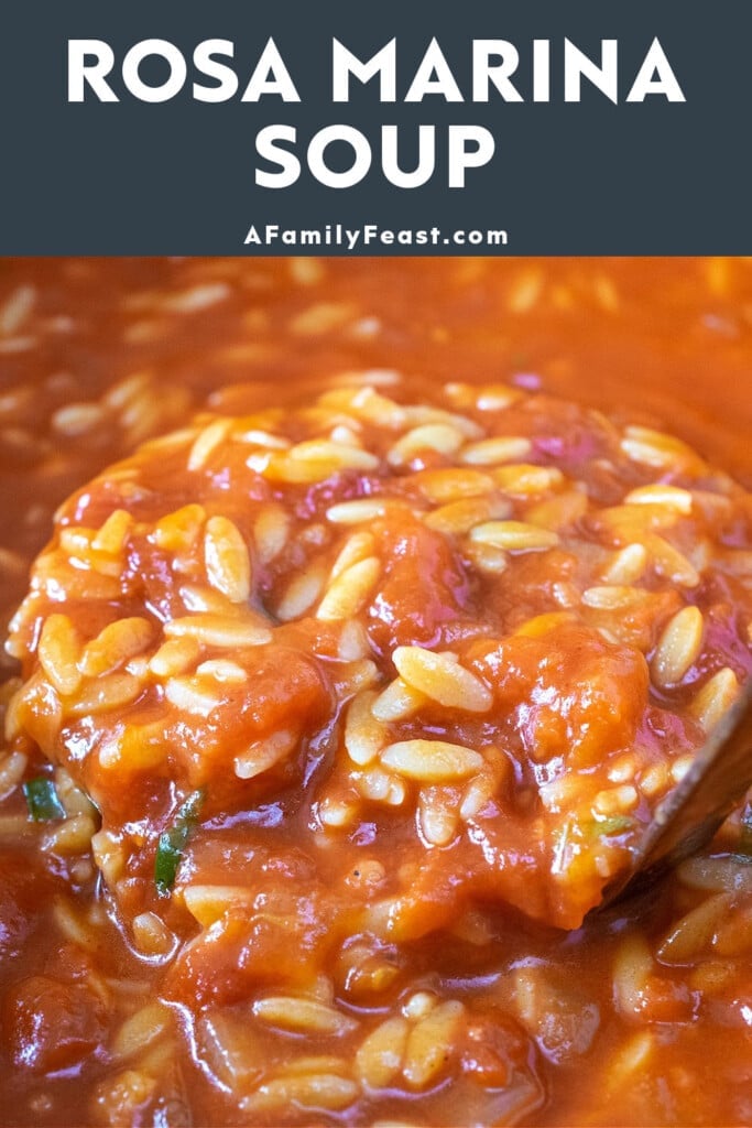 Rosa Marina Soup - A Family Feast