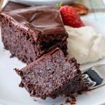 Bourbon Pecan Flourless Chocolate Torte - A Family Feast