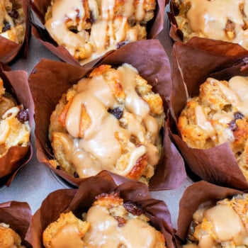 Bread Pudding Muffins - A Family Feast