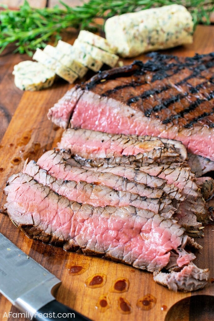 Grilled London Broil - A Family Feast