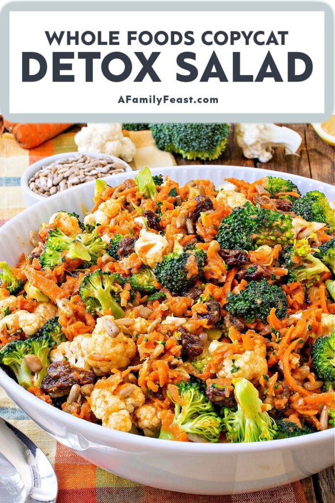 Whole Foods Copycat Detox Salad - A Family Feast