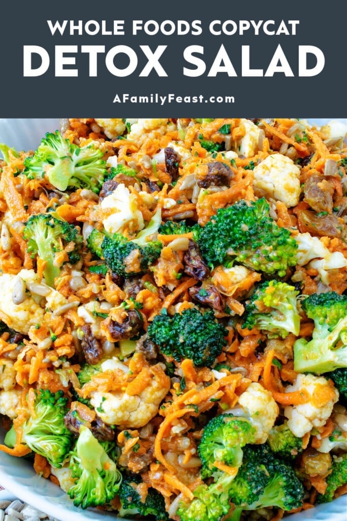 Whole Foods Copycat Detox Salad - A Family Feast