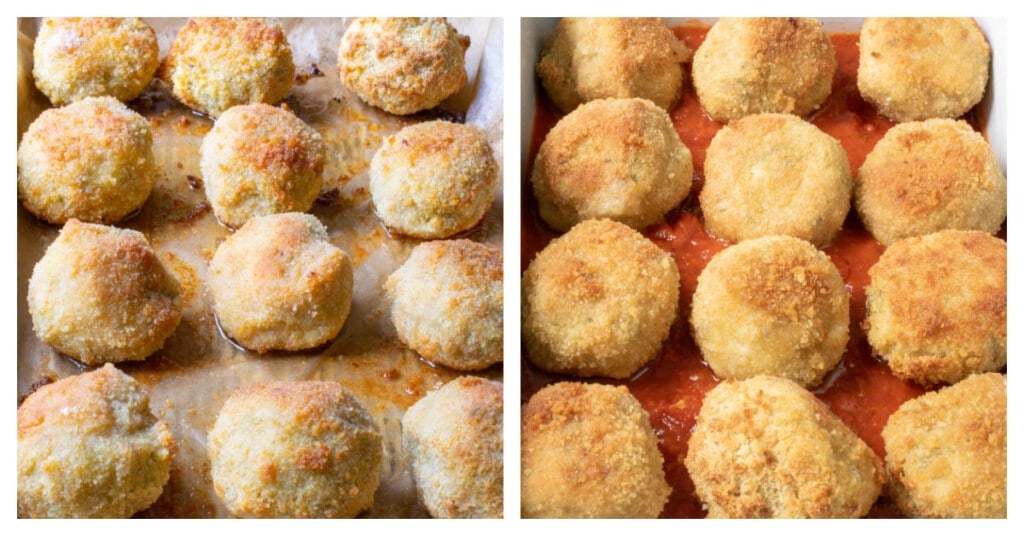 Chicken Parmesan Meatballs - A Family Feast