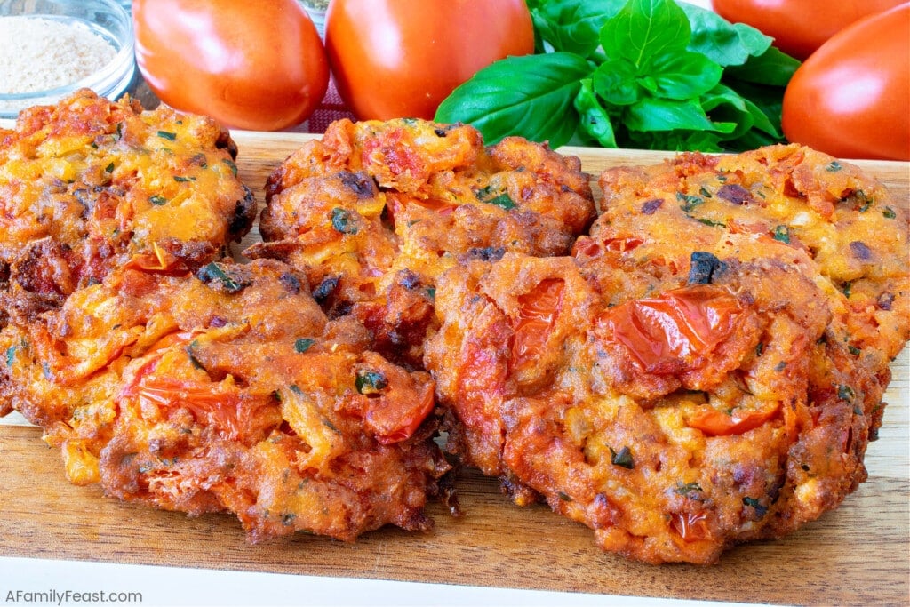 Italian Tomato Fritters - A Family Feast