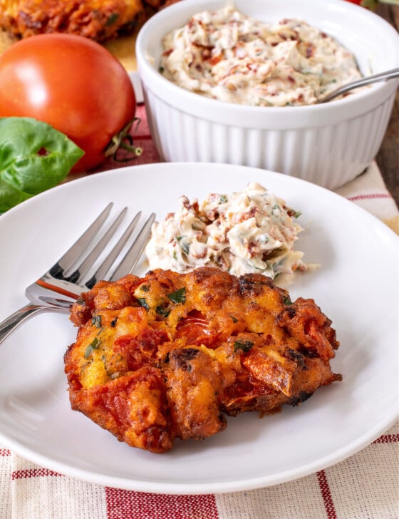 Italian Tomato Fritters - A Family Feast