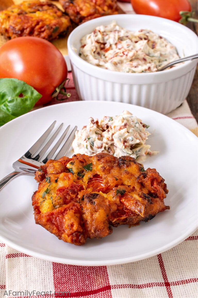 Italian Tomato Fritters - A Family Feast